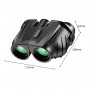 DrPhone APL10 Verrekijker – Porro Binocular– Compacte Telescoop - 10X25 – voor kinderen/mannen & vrouwen - Zwart