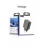 DrPhone WL13 - Krachtige Mini 65W Wand Lader - Oplader voor Laptop / Tablet - 2x USB-C / 1x USB - Power Delivery Quick Charge