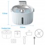 AluPet5 Pro Sense - USB Kabel/Batterij - Kat Fontein - Motion Sensor Hond Dispenser met Filter - Automatisch