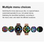 DrPhone ModelX6 – 46MM Smartwatch – Smartwatch NFC + Stappenteller – Belfunctie – Smartwatch 200+ Watchfaces – Aluminium Zilver