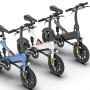 ElectronicWorks AiO-2 - Elektrische Fiets - 14 Inch E-bike - 36V 10A - 250W - Extra Schokdemper - 40Km E-Modus Bereik