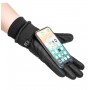 DrPhone H-Range2 Touchscreen Warme Handschoenen Winter - Waterdicht - Winddicht - Anti-Slip - Maat M - Open Vingers - Zwart