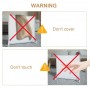 DrPhone HeatRyze Touch - 375W Infrarood Paneel - 8 m² - Ultra Dun - Alternatieve Verwarming - Touch Thermostaat