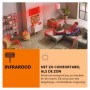 DrPhone HeatRyze Touch - 750W Infrarood Paneel - 13 m² - Ultra Dun - Alternatieve Verwarming - Touch Thermostaat