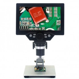 DrPhone DGM1 – Digitale Microscoop – 50X Tot 1200X Vergroting - 7 Inch LCD scherm – 12 MP - Verstelbare LED Licht