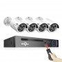 DrPhone NVRC3 – NVR Camera Systeem - 4MP Full HD 1080P – 1TB Opslag - CCTV Systeem - Bewegingssensor – Outdoor Camera Systeem