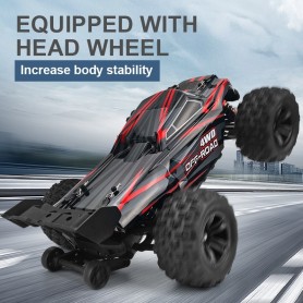 DrPhone RCX4 - RC 1:16 Auto 4WD – 55 km/h Bestuurbare Hyper Buggy – 4WD Buggy Met 2,4GHZ Controller – Rood