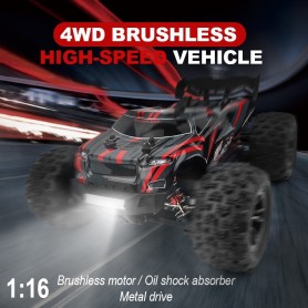 DrPhone RCX4 - RC 1:16 Auto 4WD – 55 km/h Bestuurbare Hyper Buggy – 4WD Buggy Met 2,4GHZ Controller – Rood