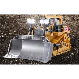DrPhone RCBD - RC 1:20 Bulldozer – 9 Kanaal Bulldozer – Bestuurbare Mini Bulldozer – Radio Control Bulldozer – Geel