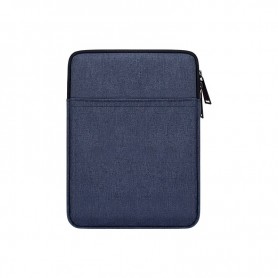 DrPhone S06 10.5 inch Sleeve - Tablethoes – Pouchbag - Geschikt voor o.a iPad Pro 11 2020 / Samsung S6/S7 - Donkerblauw