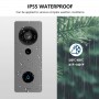 DrPhone LM6-A – Camera Deurbel Met Binnen bel - Camera Deurbel Met Alexa & Google Assistant – Zwart