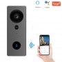 DrPhone LM6-A – Camera Deurbel Met Binnen bel - Camera Deurbel Met Alexa & Google Assistant – Zwart