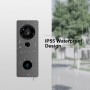 DrPhone LM6-A – Camera Deurbel Met Binnen bel - Camera Deurbel Met Alexa & Google Assistant – Zwart