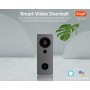 DrPhone LM6-A – Camera Deurbel Met Binnen bel - Camera Deurbel Met Alexa & Google Assistant – Zwart