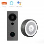 DrPhone LM6-A – Camera Deurbel Met Binnen bel - Camera Deurbel Met Alexa & Google Assistant – Zwart