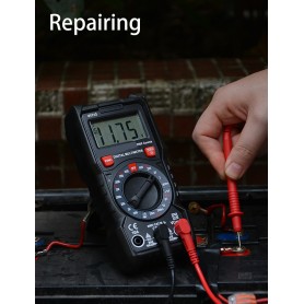 DrPhone SM2 Digitale Multimeter - Digitale display & Achtergrondverlichting – AC/DC 600V - Zwart