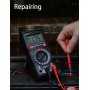 DrPhone SM2 Digitale Multimeter - Digitale display & Achtergrondverlichting – AC/DC 600V - Zwart