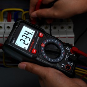 DrPhone SM2 Digitale Multimeter - Digitale display & Achtergrondverlichting – AC/DC 600V - Zwart