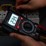DrPhone SM2 Digitale Multimeter - Digitale display & Achtergrondverlichting – AC/DC 600V - Zwart