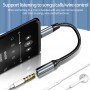 DrPhone AD3 USB C naar 3,5 mm audio adapter met ingebouwde DAC - DAC-kabel – Geschikt voor o.a Samsung S21/22/23 etc