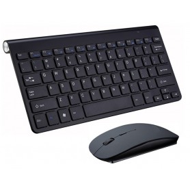 Elementkey V09 - Draadloos Toetsenbord - 2.4GHz - Muis - Geschikt voor Computer - Laptop - Zwart