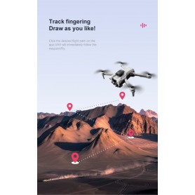 LUXWALLET Libra Light Max Drone – Drone Met Vierzijdige Obstakel Ontwijking - Richtingspunt Vluchtmodus – Zwart