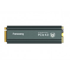 ELEMENTKEY HIGHSPEED – PREMIUM NVME SSD – PCI 4.0 – 5000MB/S – 1TB – HEATSINK – GESCHIKT VOOR PS5 / DESKTOP