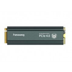 ELEMENTKEY HIGHSPEED – PREMIUM NVME SSD – PCI 4.0 – 5000MB/S – 1TB – HEATSINK – GESCHIKT VOOR PS5 / DESKTOP