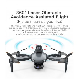 LUXWALLET Chopper - 21.6KM/h Drone - WiFi GPS 1080P Full HD Drone – LAOS - EIS Stabilisator - 1200 Meter Afstand