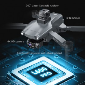 LUXWALLET Chopper - 21.6KM/h Drone - WiFi GPS 1080P Full HD Drone – LAOS - EIS Stabilisator - 1200 Meter Afstand