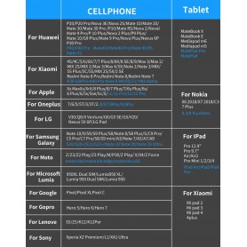 DrPhone USLION 2 Meter - Magnetische Gevlochten 3A Lightning Kabel - Oplaadkabel - Qualcomm 3.0 – Data + Oplaad - Zwart