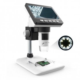 DrPhone MicroView Pro - Digitale 1000x Microscoop met 1080P HD - 4.3 Inch LCD - 10 Talen - Computer Ondersteuning