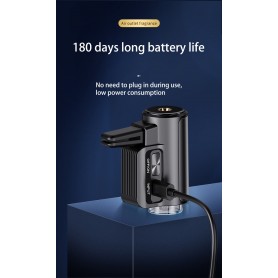 DrPhone EvoMist DriveScent - Elektrische Luchtverspreider - Aroma Geurverspreider - Luxe Humidifer Voor Auto + 3 x 10ML Geuren