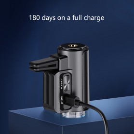 DrPhone EvoMist DriveScent - Elektrische Luchtverspreider - Aroma Geurverspreider - Luxe Humidifer Voor Auto + 3 x 10ML Geuren