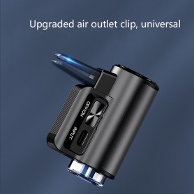 DrPhone EvoMist DriveScent - Elektrische Luchtverspreider - Aroma Geurverspreider - Luxe Humidifer Voor Auto + 3 x 10ML Geuren