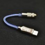 DrPhone AudioBoost C-Link – Hoofdtelefoon Versterker – Ondersteunt DAC - Type C naar 3.5mm – Zilver/Blauw
