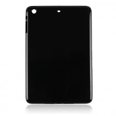 DrPhone TPUC3 TPU Siliconen Case – Rubberen Hoes – Geschikt voor iPad 9 2021 10.2 - Glanzend Zwart
