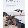 LUXWALLET AeroGlide Ultra - Drone Met Driezijdige Obstakel Ontwijking - Twee Camera’s - Richtingspunt Vluchtmodus – Zwart