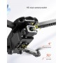 LUXWALLET AeroGlide Ultra - Drone Met Driezijdige Obstakel Ontwijking - Twee Camera’s - Richtingspunt Vluchtmodus – Zwart