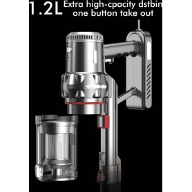 DrPhone EcoClean HandiVac – Handstofzuiger Met Drie Snelheden - 25000 PA Zuigkracht – Wandmotage Design – Vacuüm Cleaner