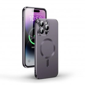 DrPhone LuxuryShield – Siliconen Telefoonhoes – All-Round Bescherming – Geschikt Voor iPhone 15 - Zwart