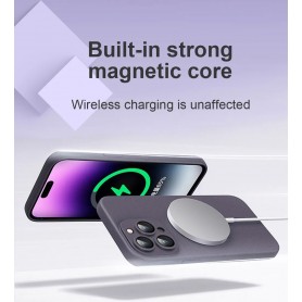 DrPhone LuxuryShield – Siliconen Telefoonhoes – All-Round Bescherming – Geschikt Voor iPhone 15 - Zwart