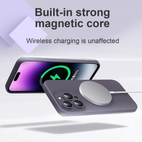 DrPhone LuxuryShield – Siliconen Telefoonhoes – All-Round Bescherming – Geschikt Voor iPhone 15 - Zwart