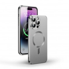 DrPhone LuxuryShield – Siliconen Telefoonhoes – All-Round Bescherming – Geschikt Voor iPhone 15 - Zwart