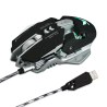 Elementkey Xero Mechanische Gaming Muis – 3200 DPI - Programmeerbaar + USB 2.0 Bedraad - LED - Zwart
