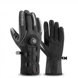 DrPhone ROCKBROS Heat2 – Warme Handschoenen – Waterdichte Handschoenen – Met Touchscreen – Maat L